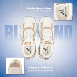 Thumbnail Giày Thể Thao Nữ BLUEWIND Hyper Boom Trẻ Trung Tôn Dáng 68862 4