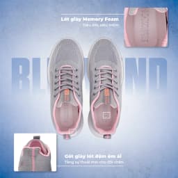 Thumbnail Giày Thể Thao Nữ BLUEWIND Đế Cao Su Mềm Phù Hợp Làm Giày Chạy Bộ, Tập Gym, Thể Dục 68797 4