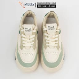 Thumbnail Giày Thể Thao Nữ MEELY Đế Bằng Cá Tính Năng Động - A11 2
