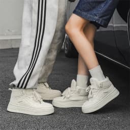Thumbnail Giày thể thao sneaker nam nữ Enter Dragon De Monaco Full White 2025 (2 Phiên bản cổ thấp và cổ cao ) 2