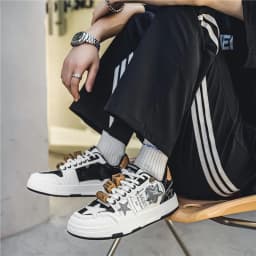 Thumbnail Giày thể thao sneaker nam nữ Unisex Enter Dragon White Wine ( Tặng kèm dây da + Vớ cotton F1 ENTER ) 2