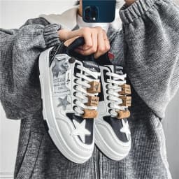 Thumbnail Giày thể thao sneaker nam nữ Unisex Enter Dragon White Wine ( Tặng kèm dây da + Vớ cotton F1 ENTER ) 3