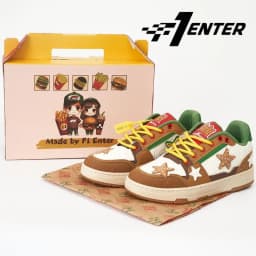 Thumbnail Giày thể thao sneaker nam nữ Unisex humburger 2 made by F1 Enter 1