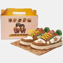 Thumbnail Giày thể thao sneaker nam nữ Unisex humburger made by F1 Enter 1