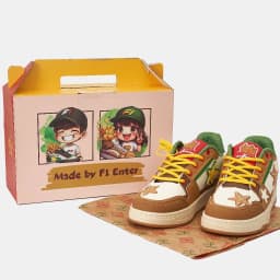 Thumbnail Giày thể thao sneaker nam nữ Unisex humburger made by F1 Enter 2