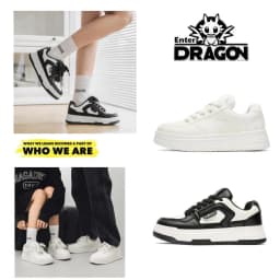 Thumbnail Giày thể thao sneaker nam nữ Enter Dragon Snow White - Speed Car new 2025 1