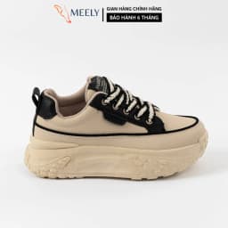Thumbnail Giày Thể Thao Sneaker Nữ MEELY Kiểu Dáng Hàn Quốc Độn Đế 5cm - HY22 1