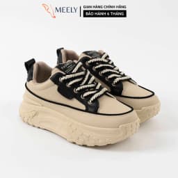 Thumbnail Giày Thể Thao Sneaker Nữ MEELY Kiểu Dáng Hàn Quốc Độn Đế 5cm - HY22 2