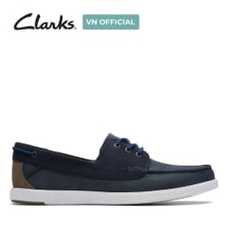 Thumbnail Giày Thuyền Da Nubuck Nam Clarks - Bratton Boat 3
