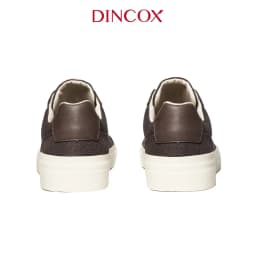 Thumbnail Giày Vải Sneaker Canvas Đế Bằng Nam DC30 Brown Dincox 4