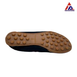 Thumbnail Giầy vải Thượng Đình có đinh bảo hộ đá bóng BD05 - Màu đen cam 2