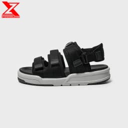 Thumbnail Giày xăng-đan Nam nữ ZX Unisex Shoes 3128 Black grey 3 quai đế phylon 3cm 2