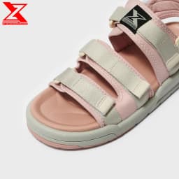 Thumbnail Giày xăng-đan Nữ ZX 3128 Pink cream 3 quai phối lót hồng đế Phylon 3 lớp 3cm 2