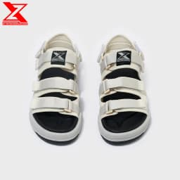 Thumbnail Giày xăng-đan nữ ZX unisex Shoes 3128 Cream Black 3 quai có thể tháo quai sau 1