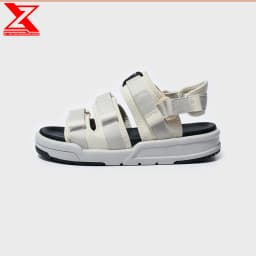 Thumbnail Giày xăng-đan nữ ZX unisex Shoes 3128 Cream Black 3 quai có thể tháo quai sau 2