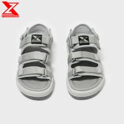 Thumbnail Giày xăng-đan ZX Unisex Shoes 3128 all grey 3 quai đế Phylon 3cm siêu êm, bảo hành trọn đời 2