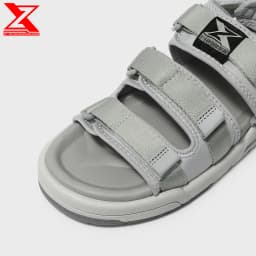 Thumbnail Giày xăng-đan ZX Unisex Shoes 3128 all grey 3 quai đế Phylon 3cm siêu êm, bảo hành trọn đời 3