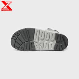 Thumbnail Giày xăng-đan ZX Unisex Shoes 3128 all grey 3 quai đế Phylon 3cm siêu êm, bảo hành trọn đời 4