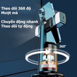 Thumbnail Gimbal Điện Thoại Q02 Tự Xoay 360 Độ Theo Người, Chân Quay Chống Rung Để Quay Video Vlog Livestream Chụp Ảnh - HOLOCOM 2