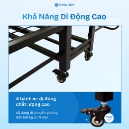 Thumbnail Giường xếp gấp gọn CHU MY - Giải pháp tiện lợi cho không gian hẹp 3