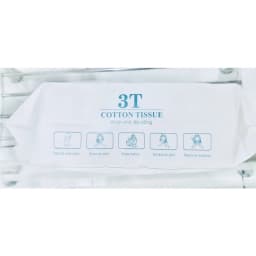Thumbnail Gói 100 Tờ Khăn Khô Lau Mặt Đa Năng 3T Pharma Dùng 1 Lần 3