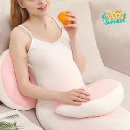 Thumbnail Gối bà bầu cánh tiên cao cấp Kidsworld giảm tối đa đau lưng,tặng kèm gối phụ,hỗ trợ mẹ& bé ngủ ngon 3