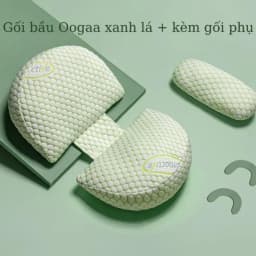 Thumbnail Gối Bầu Cánh Tiên Sợi Tre, Nhung Tăm Organic Cao Cấp KidsWorld Hỗ Trợ Giảm Đau Lưng Cho Mẹ Bầu 1