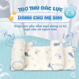 Thumbnail Gối chặn đầu cho bé Chilux - Điều chỉnh khoảng cách linh hoạt, định hình phần đầu 1