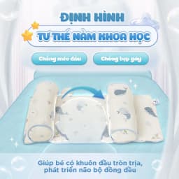 Thumbnail Gối chặn đầu cho bé Chilux - Điều chỉnh khoảng cách linh hoạt, định hình phần đầu 4