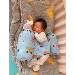 Thumbnail Gối chặn bông chống giật mình GoldCat, lõi bông tự nhiên an toàn cho bé. 1