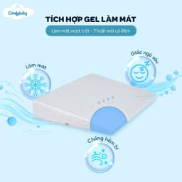 Thumbnail Gối Chống Trào Ngược kháng khuẩn Cho Bé ComfyBaby – Công nghệ làm mát chống mồ hôi trộm 3