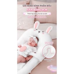 Thumbnail Gối chống trào ngược thỏ hồng Chilux - Thiết kế 3 nấc nghiêng tùy chỉnh, gối định hình 4
