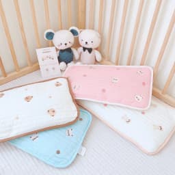 Thumbnail Gối Điều Hoà IQKAO Chất Liệu Tencel Cao Cấp – Mát, Thấm Hút Tốt, Dịu Êm Cho Làn Da Nhạy Cảm Của Bé 1
