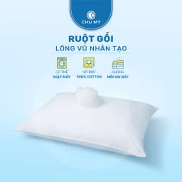 Thumbnail Gối khách sạn CHU MY, êm ái bồng bềnh, vỏ cotton tự nhiên cao cấp 1