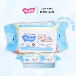 Thumbnail Gói Khăn Ướt Em Bé Không Mùi TINA BABY 120Gram An Toàn Cho Da Nhạy Cảm 3