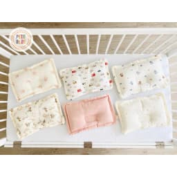 Thumbnail Gối lõm chống bẹp đầu chữ nhật PETIT BEBE muslin thấm hút thoáng khí cho bé từ 3 tháng tuổi 2