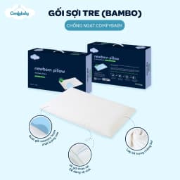 Thumbnail Gối Memory Foam - Comfybaby cho bé organic tự nhiên mềm mại, thoáng mát, sử dụng từ 0 tháng tuổi 2
