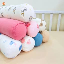 Thumbnail Gối Ôm Trẻ Em GoldCat Hoạ Tiết Ngộ Nghĩnh, Chất Liệu Muslin Dùng Cho Bé Từ 0-2Tuổi 3