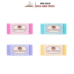 Thumbnail Gôm Tẩy Nano Classmate Thiết Kế Hình Macarons Tẩy Sạch, An Toàn Cho Bé CL-ER605 2