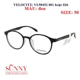 Thumbnail Gọng kính cận nam nữ Velocity VL98452 nhiều màu hàng chính hãng-bảo hành vĩnh viễn 4