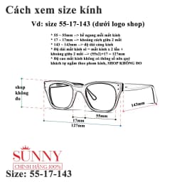 Thumbnail Gọng kính cận V-idol V8128 chính hãng, thiết kế dễ đeo bảo vệ mắt 4