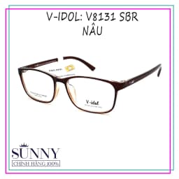 Thumbnail Gọng kính chính hãng V-idol V8131 màu sắc thời trang, thiết kế dễ đeo bảo vệ mắt 1