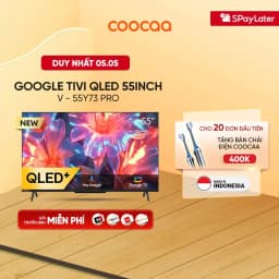 Thumbnail Google Tivi Coocaa Qled 55"-55Y73 Pro-tặng 4 gói truyền hình 12 tháng 2