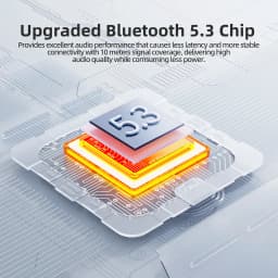 Thumbnail GOOJODOQ Tai nghe không dây GOOOJODEQ BT5.3 Tự động ghép đôi Comfort Fit Âm thanh Hi-Fi Điều khiển cảm ứng Type-C Sạc pin 25mAh / 180mAh 1