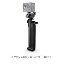 Thumbnail GoPro 3-Way Grip 2.0, kích thước 19.5 inch khi mở ra hoàn toàn, gập lại còn 8 inch（ALL HERO CAMERA) 2