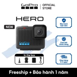 Thumbnail GoPro HERO - Camera hành động chống nước mini, video 4K30/25, ảnh 12MP, chống nước lên đến 5 m 1