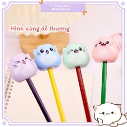Thumbnail Gọt bút chì, chuốt bút chì hoạt hình, nhỏ gọn tiện lợi cho học sinh - Lưỡi thép không gỉ, sắc bé 3
