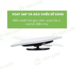 Thumbnail Gương cầu lồi ô tô cao cấp xoay 360 độ hình rẻ quạt gắn kính chiếu hậu không viền, xóa điểm mù, phụ kiện oto Tâm Luân 4