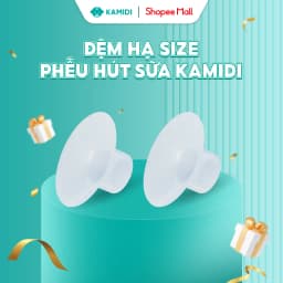 Thumbnail Hạ Size Phễu Hút Sữa Kamidi Max Chất Liệu Silicon Mềm Mại Size 19, 21 Hút Sữa Hiệu Quả Êm Ái 1