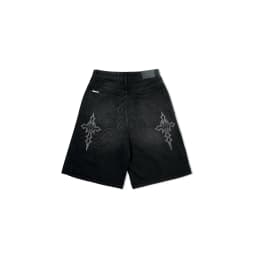 Thumbnail HADES Blackout Distress Wash Jean Shorts - HADES Brand chính hãng Quần jean shorts Unisex 2
